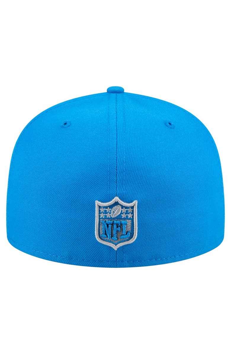 New Era Men's New Era Blue Detroit Lions State Stitch 59FIFTY Fitted Hat, Alternate, color, Blue
