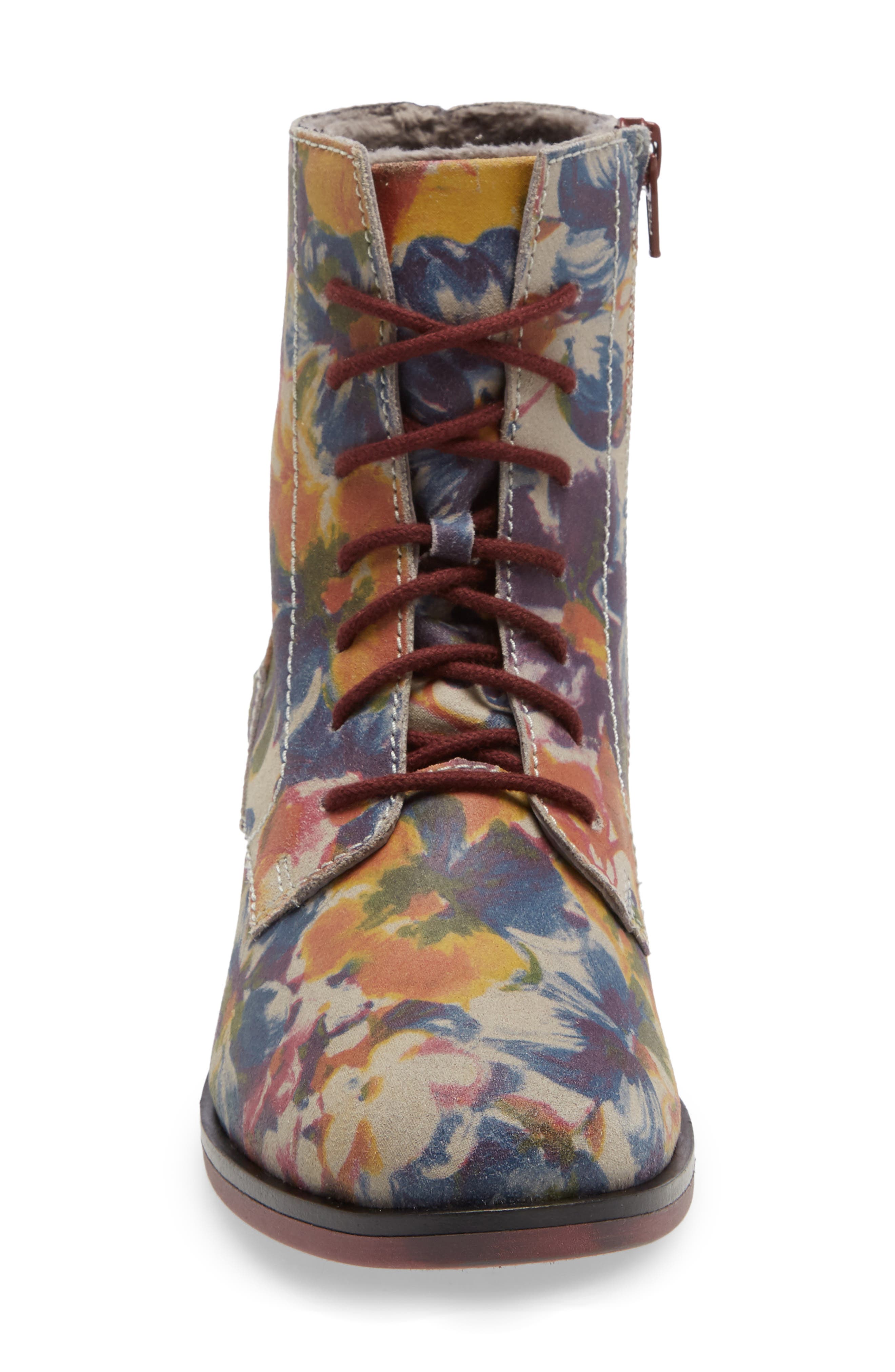 Sanja 01 Bootie, Alternate, color, MULTICOLOR LEATHER