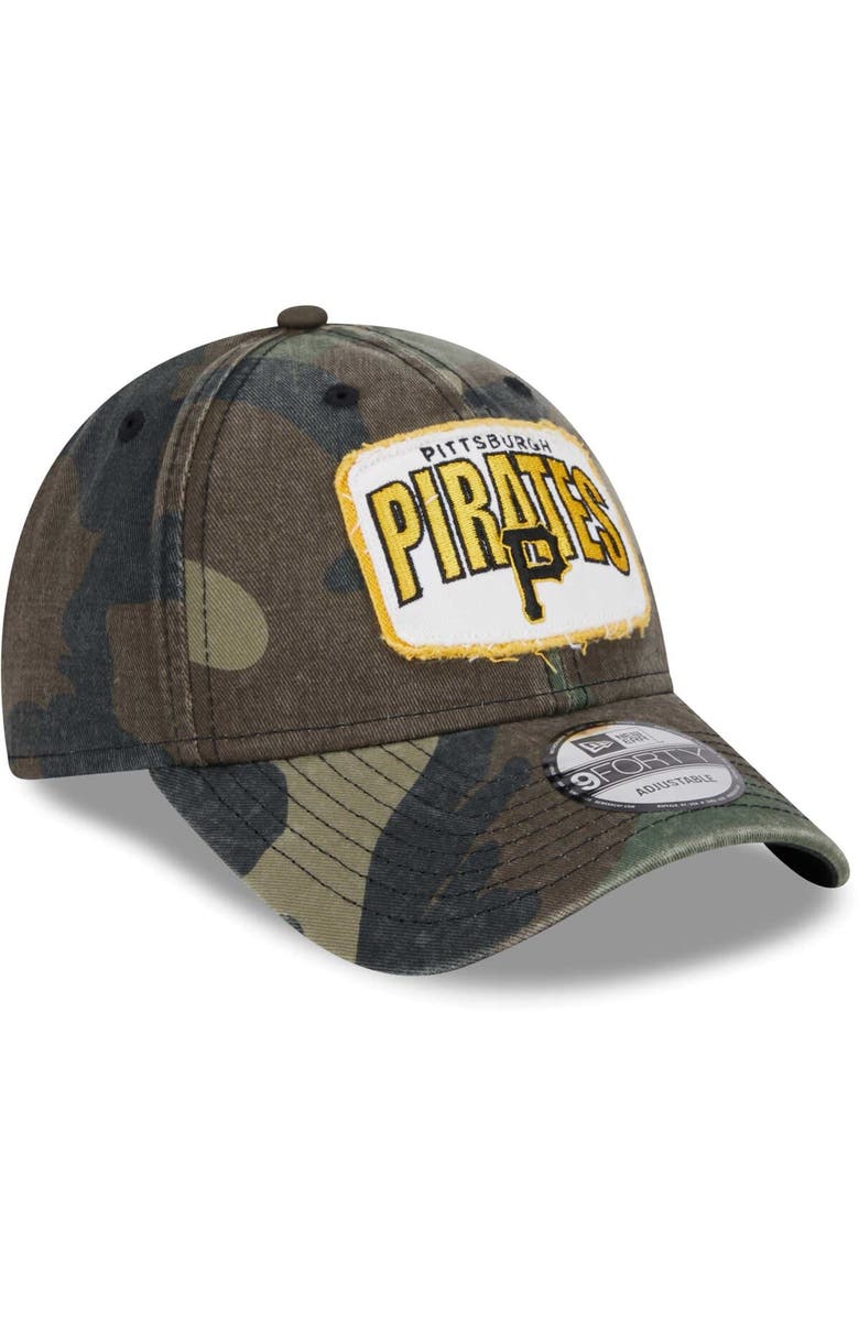 New Era Men's New Era Camo Pittsburgh Pirates Gameday 9FORTY Adjustable Hat, Alternate, color, 