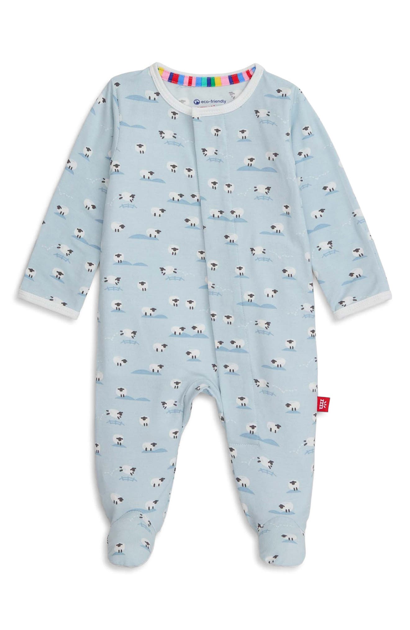 Magnetic Me Baa Baa Baby Sheep Print Footie
