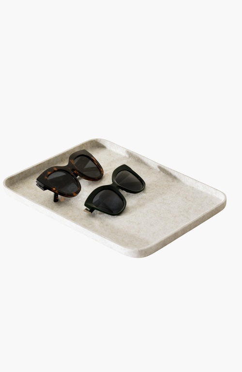Sortjoy The Sculpted Bin In Stone - Set Of 3
