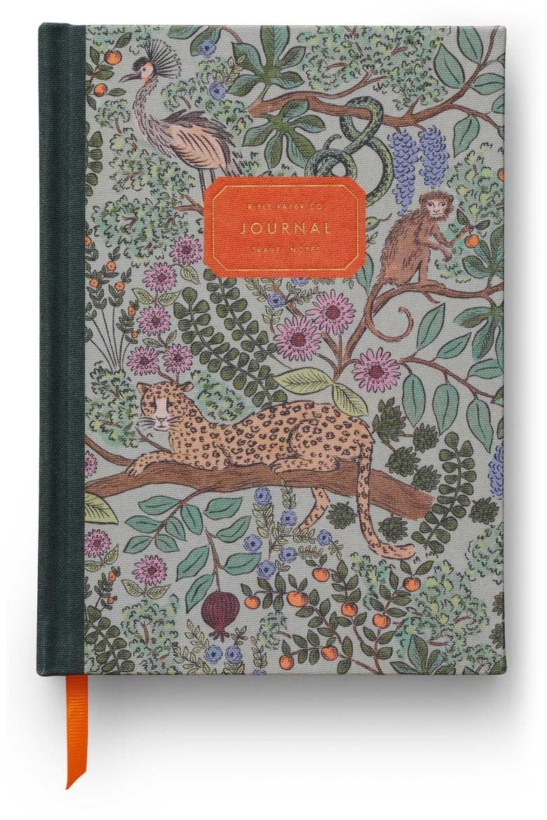 Safari Travel Canvas Journal, Main, color, NO COLOR