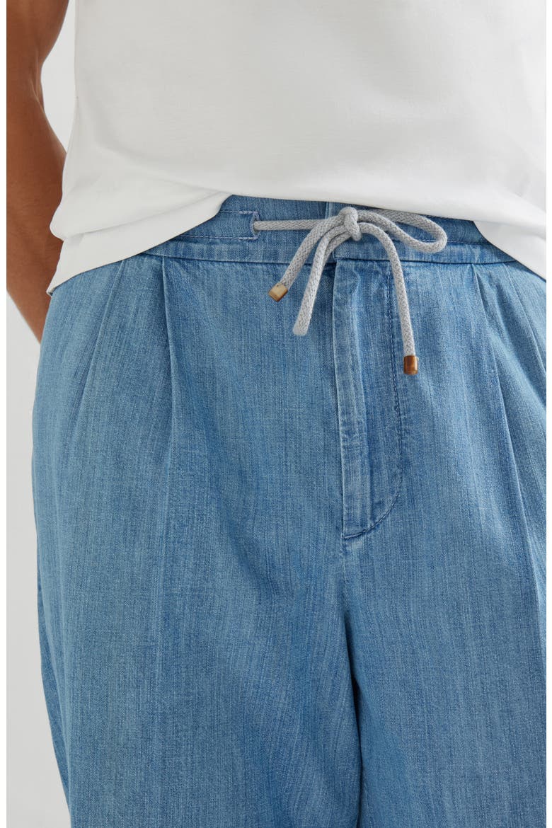 Lightweight denim trousers, Alternate, color, Light Denim