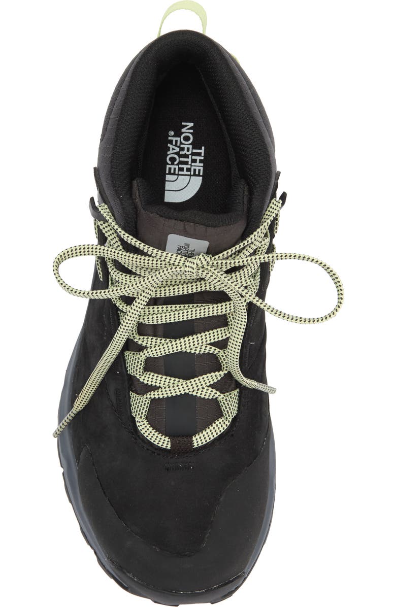 The North Face Cragstone Leather Waterproof Mid Hiking Boot, Alternate, color,