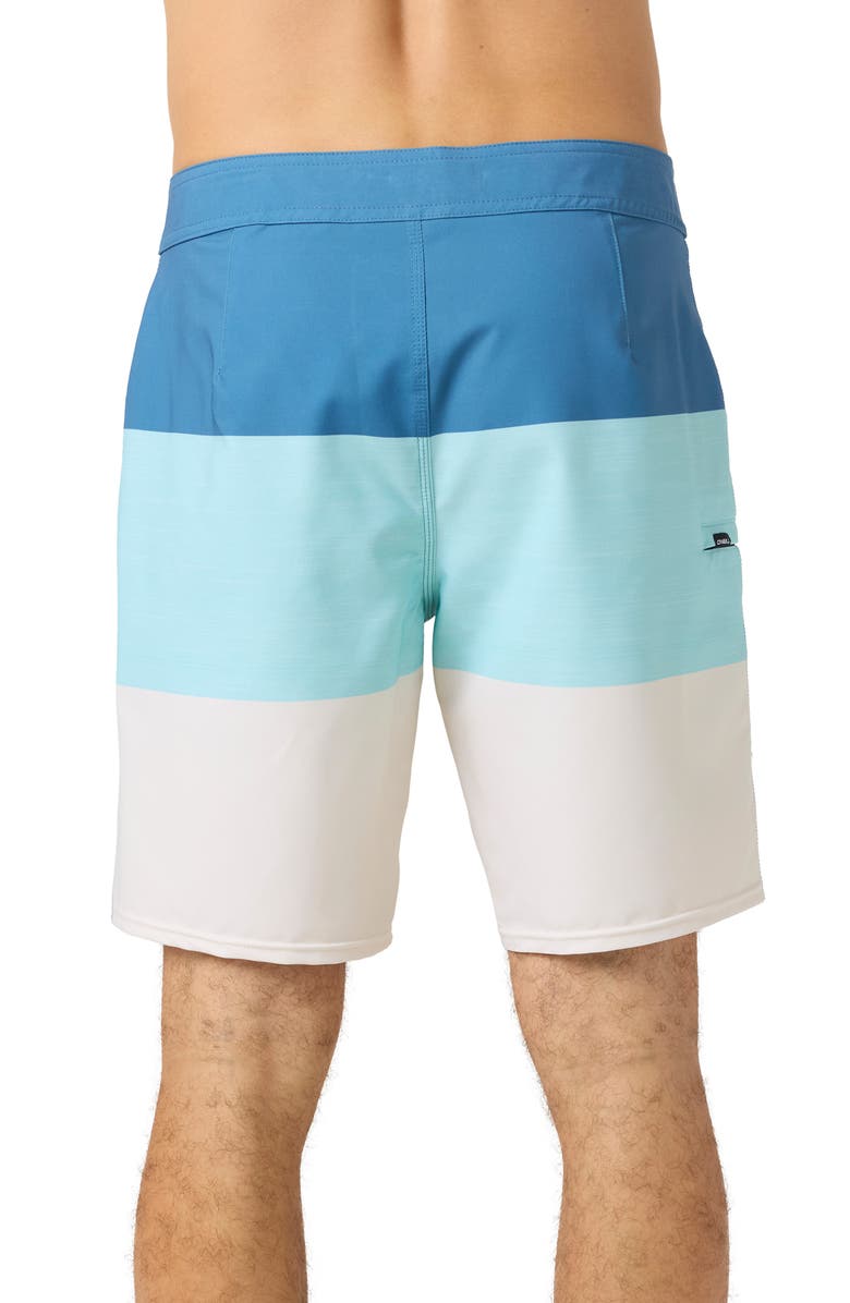 O'Neill Hyperfreak Heat Block Swim Trunks, Alternate, color, Pastel Turquoise