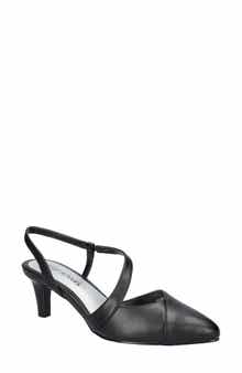 EASY STREET Emerald Slingback Pointed Toe Pump