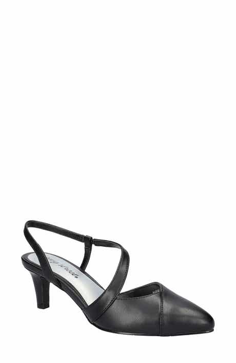 EASY STREET Emerald Slingback Pointed Toe Pump