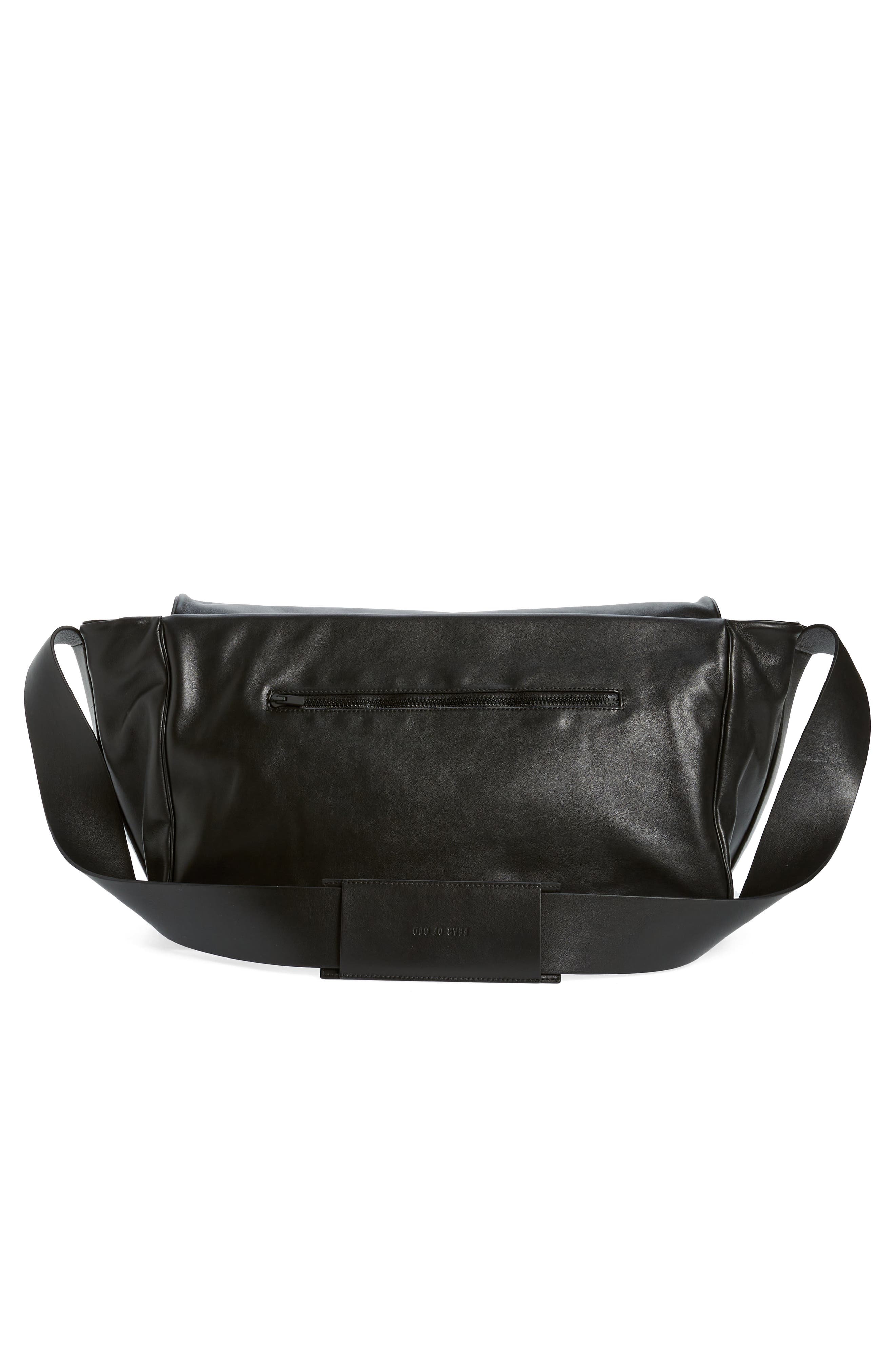 Fear of God Eternal Newspaper Messenger Bag, Alternate, color, 