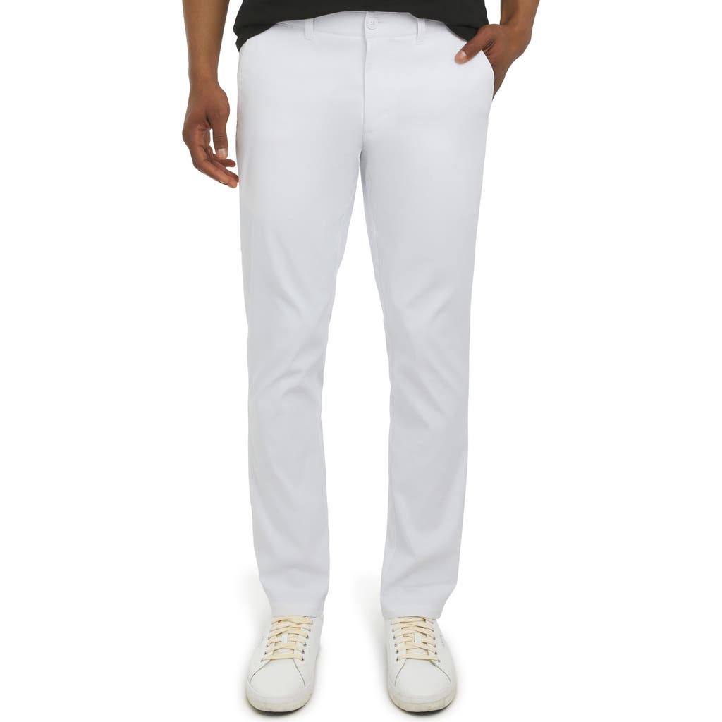 Dkny Essential Tech Chino Pants In White