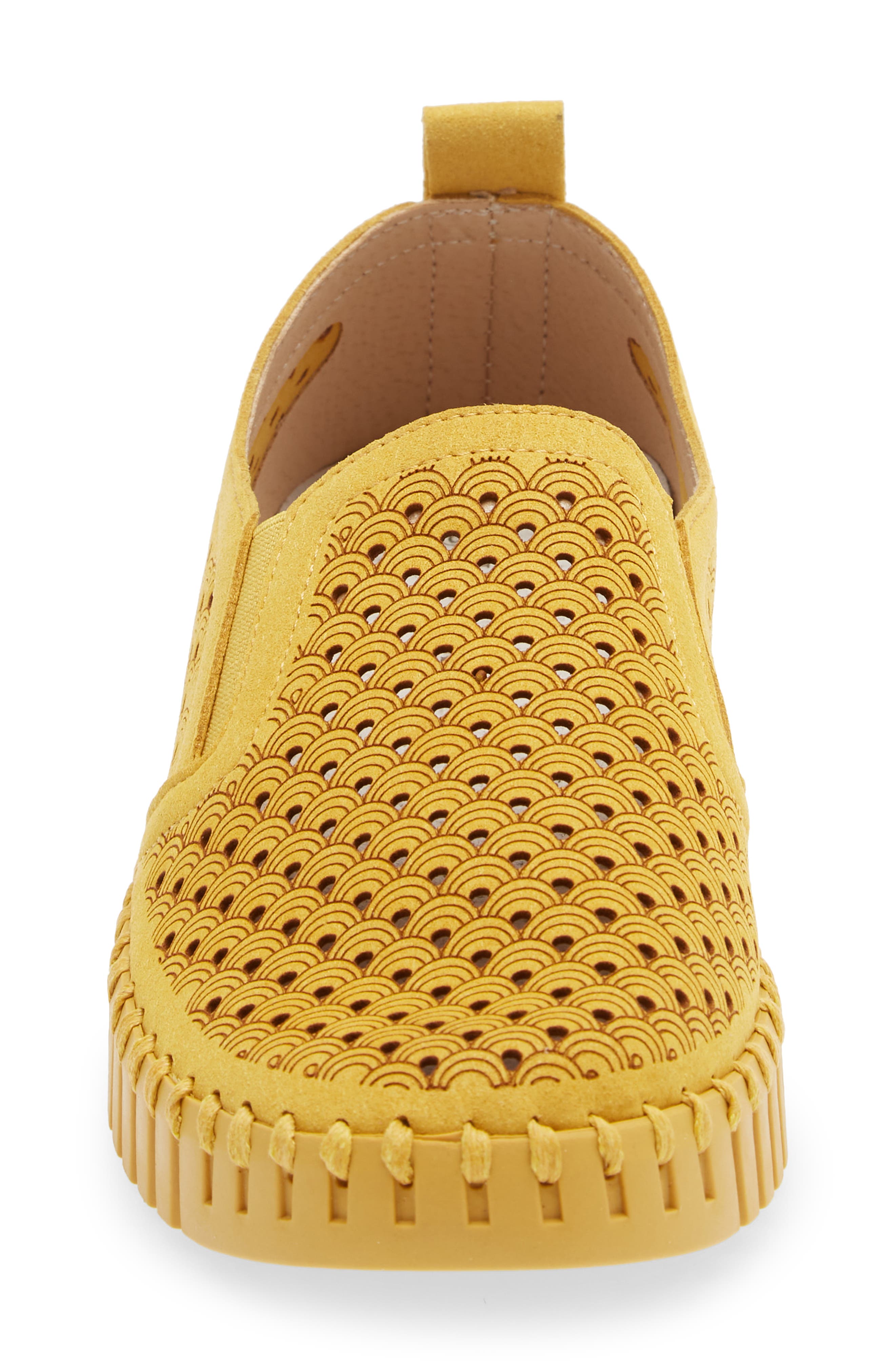 Tulip 140 Perforated Slip-On Sneaker, Alternate, color, GOLDEN ROD