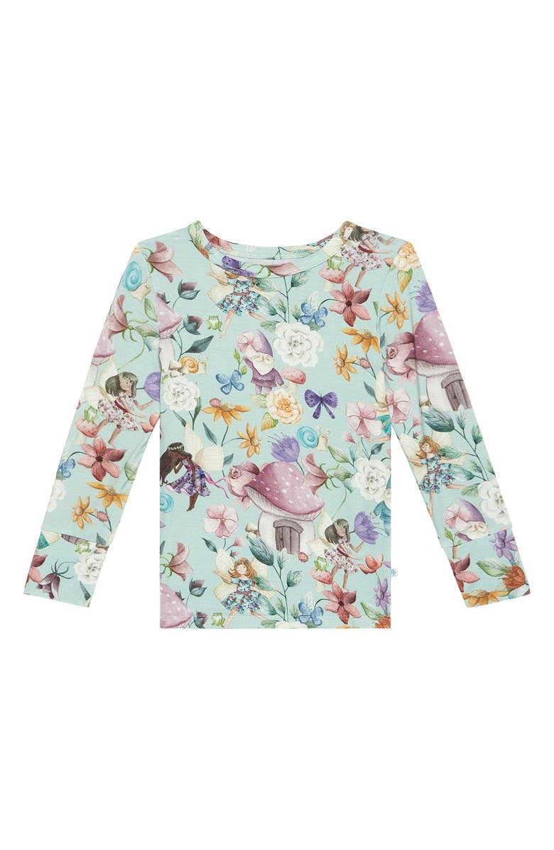 Posh Peanut Kids' Faye Long Sleeve Fitted Two-Piece Pajamas, Alternate, color, 