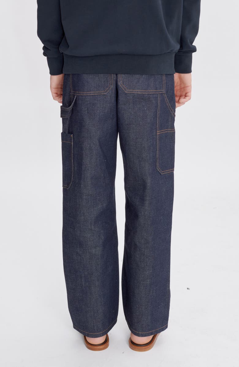 A.P.C. Fergus Straight Leg Jeans, Alternate, color, Iai Indigo