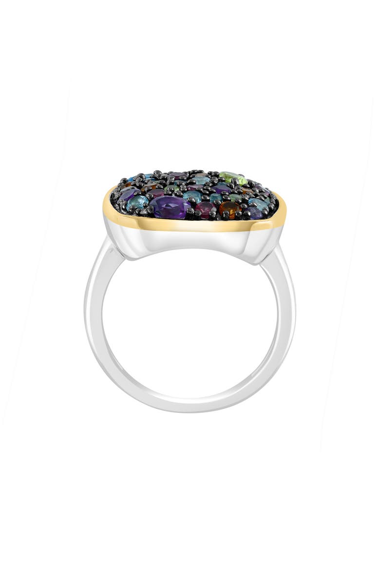 EFFY Two-Tone Semiprecious Stone Ring, Alternate, color, Silver