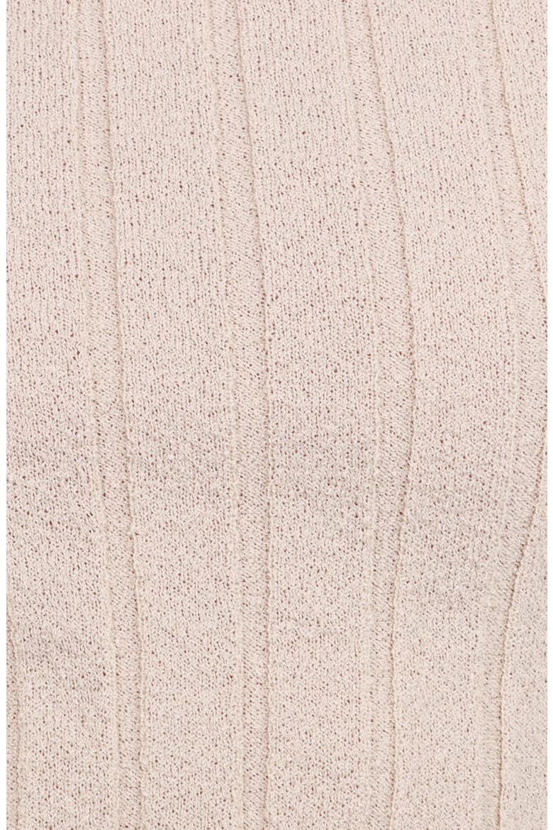 Brodie Wide Rib Sleeveless Sweater, Alternate, color, BEIGE