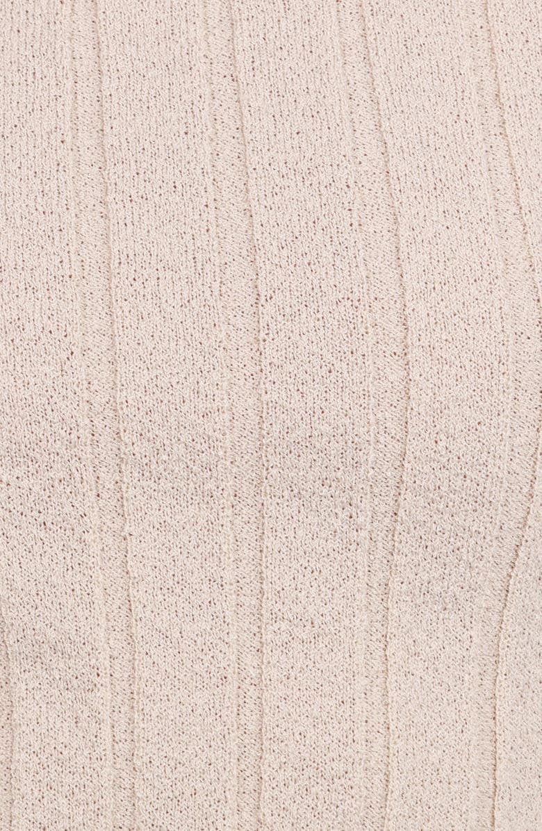 Petal & Pup Brodie Wide Rib Sleeveless Sweater, Alternate, color, Beige