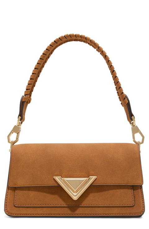 Luxehandle Faux Leather Shoulder Bag
