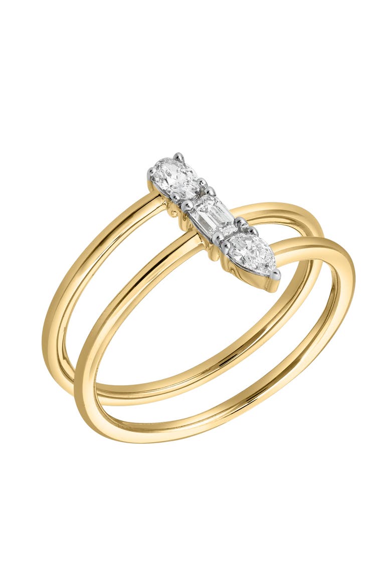 Tayla 14K Gold Lab Grown Diamond Ring - 0.25 Ct, Alternate, color, 14K Yellow Gold