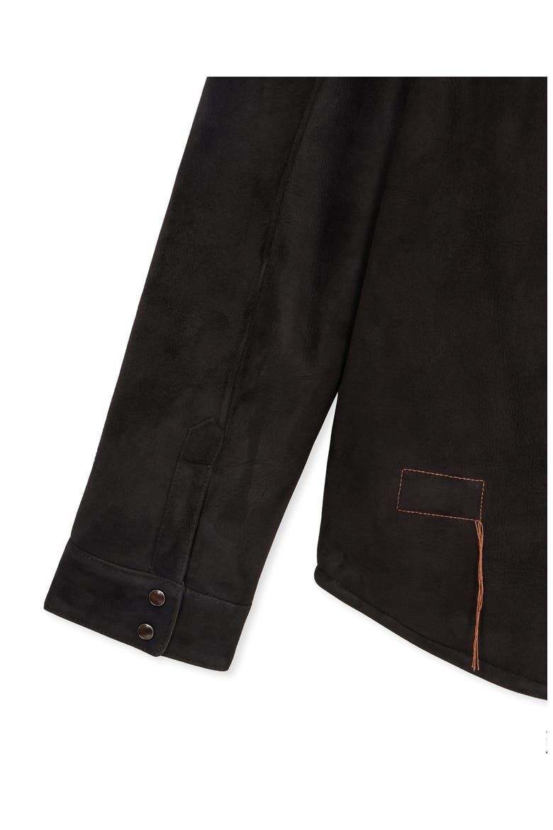 Texas Shearling Shirt, Alternate, color, BROWN