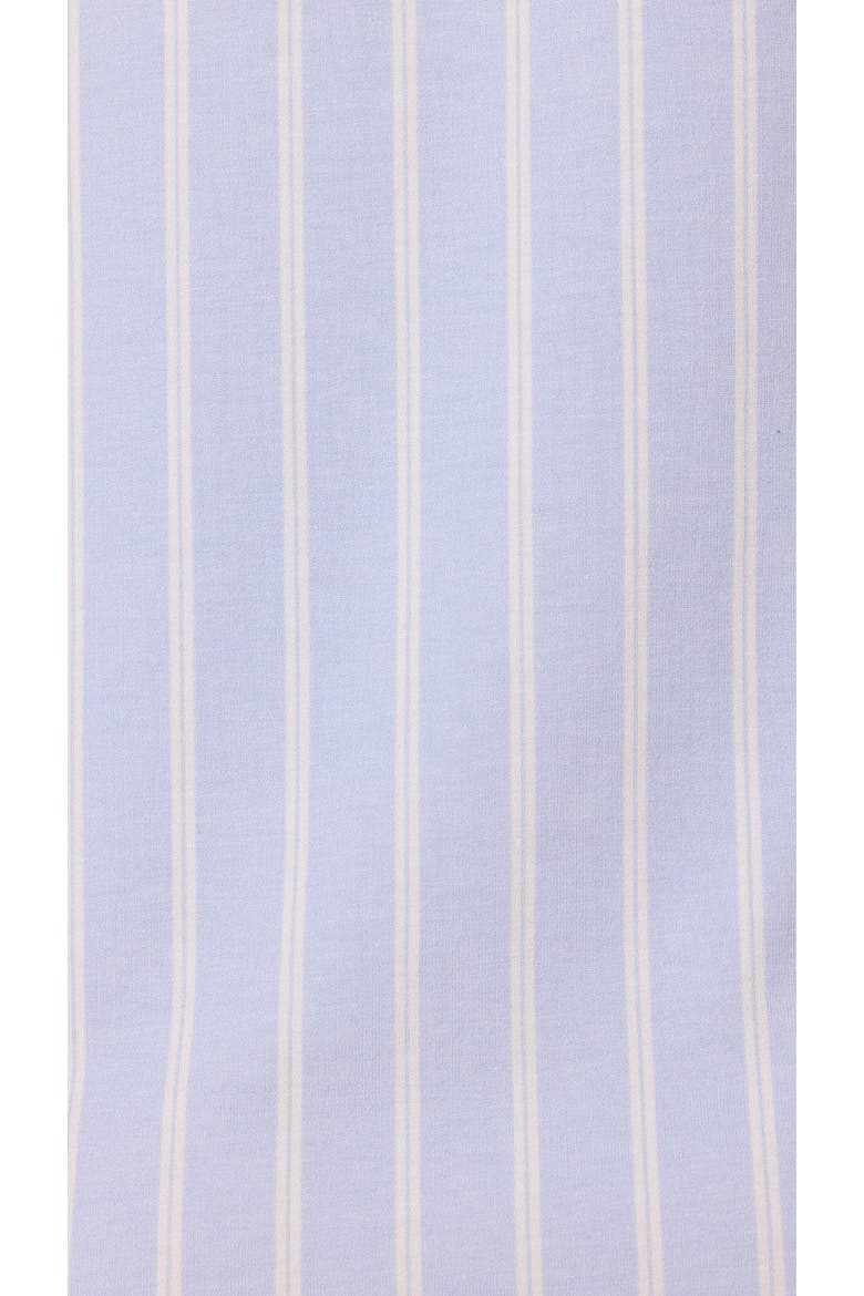 Pima Knit Long-Sleeved Sleep Shirt, Alternate, color, Heritage Stripe Blue
