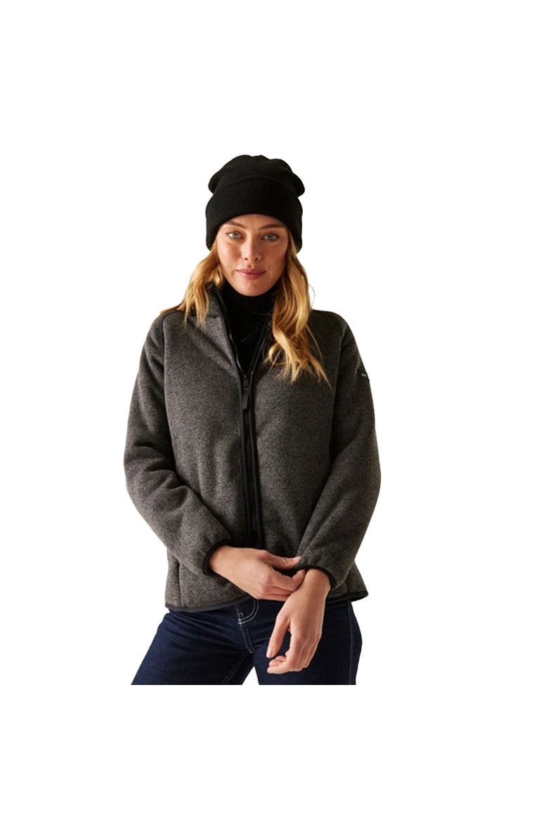 Mellrey Full Zip Fleece, Alternate, color, Black