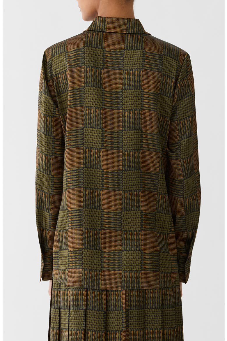 Scottie Silk Shirt, Alternate, color, FORESTMULTI