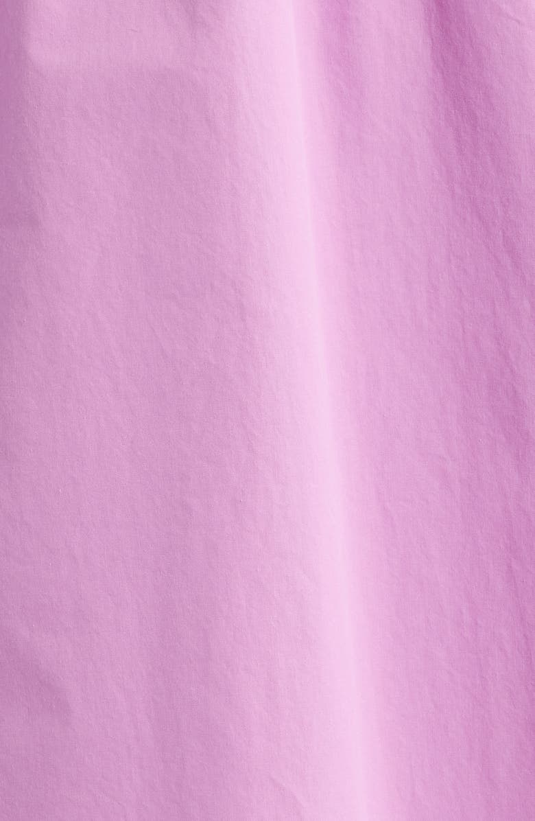 FRNCH Mavera Cutout Poplin Midi Dress, Alternate, color, Violine