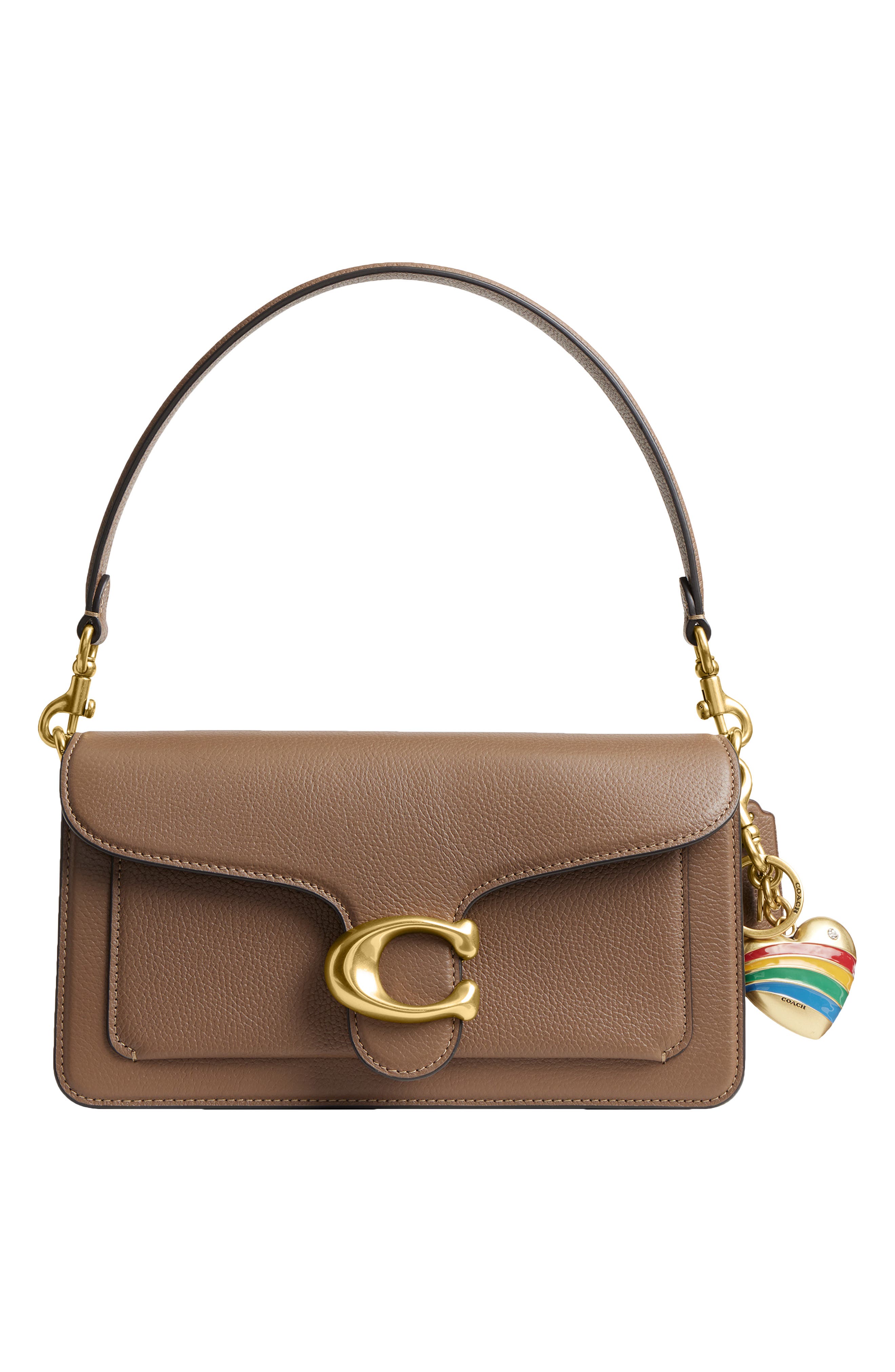 COACH Heart Bag Charm, Alternate, color, B4/Multi