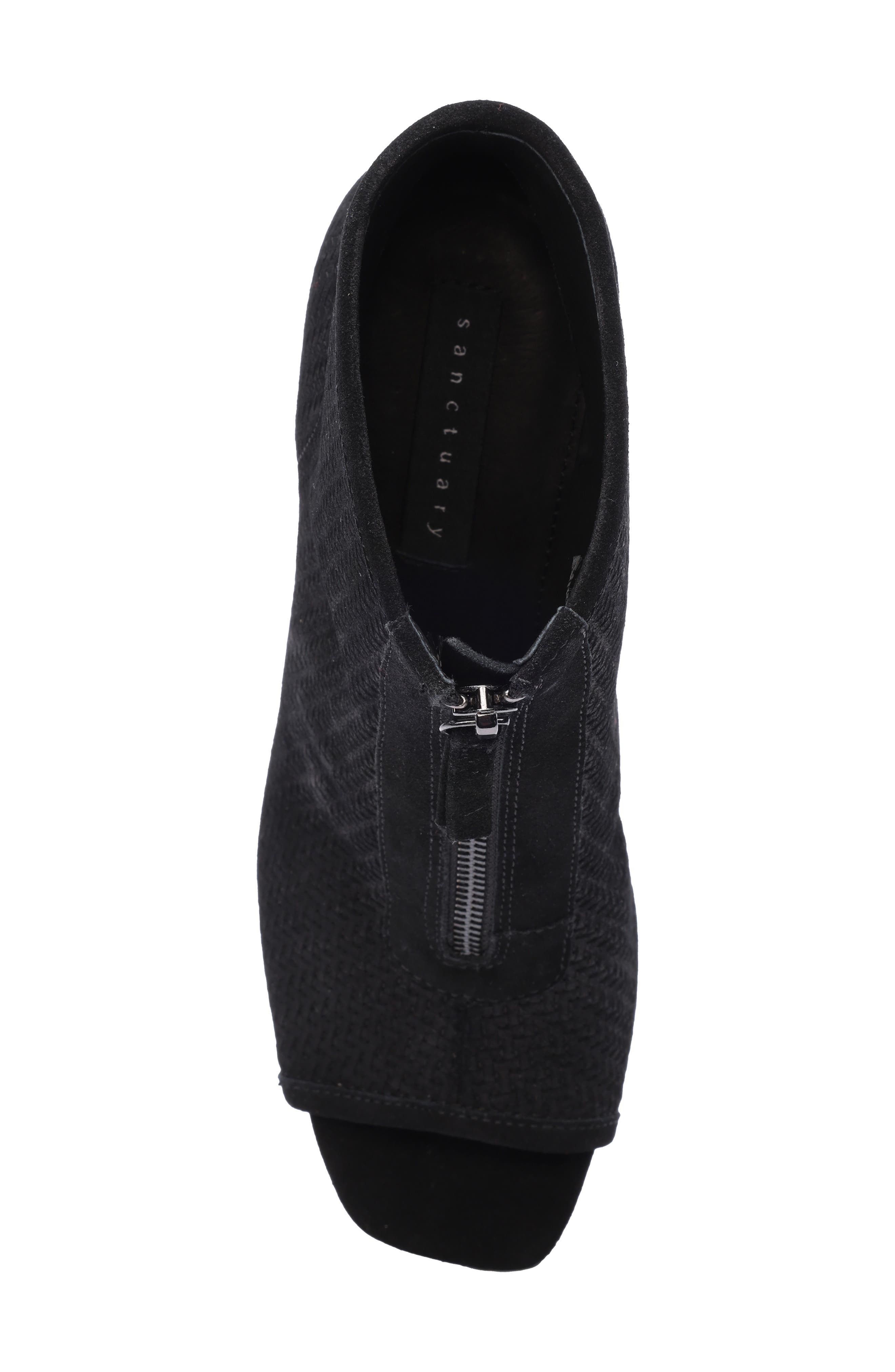 Sanctuary Ready Peep Toe Bootie, Alternate, color, 