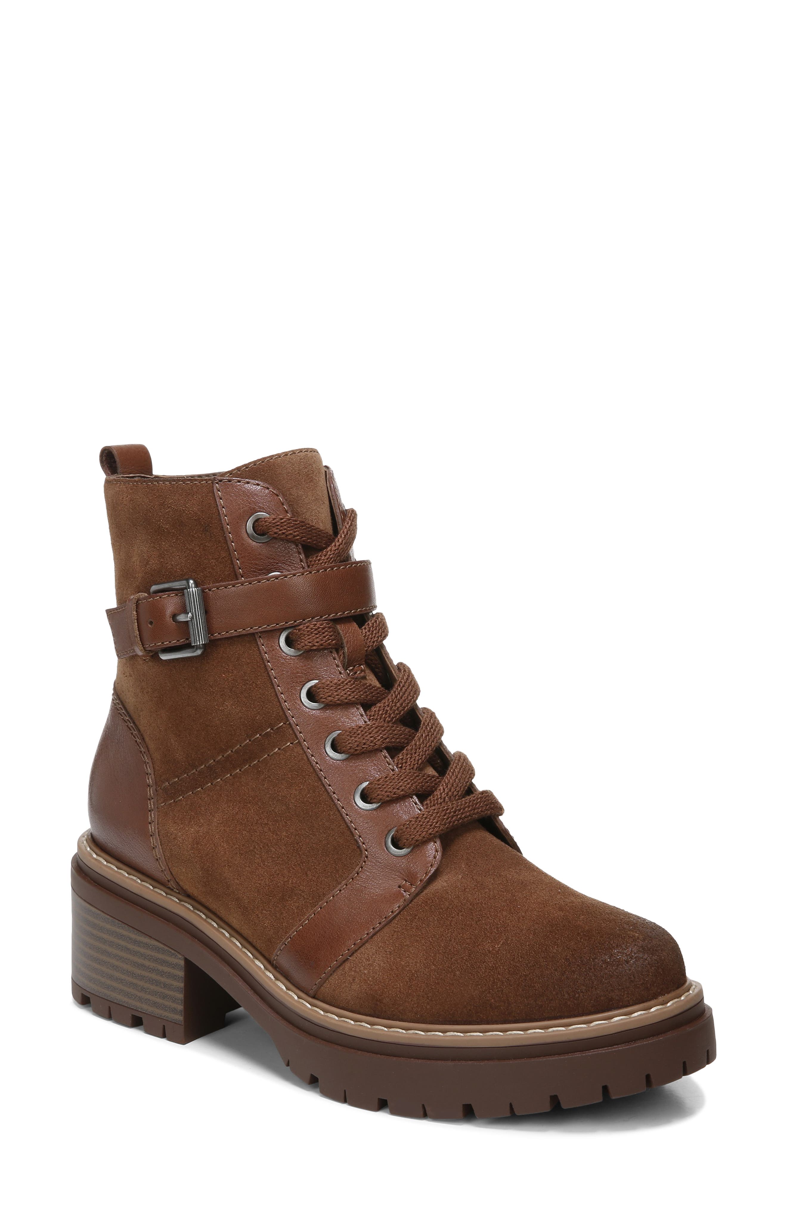 Jac Water Repellent Bootie, Main, color, COCOA SUEDE