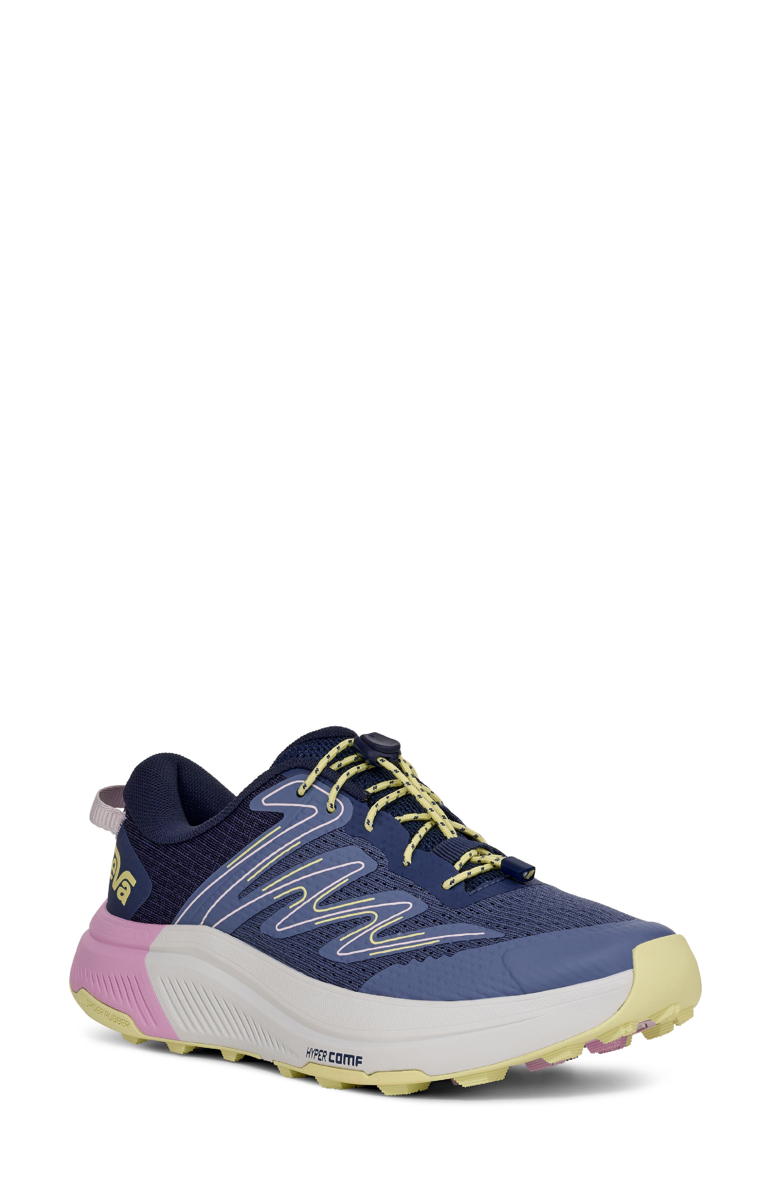 Hurricane Trailsetter Running Shoe, Main, color, INDIGO MULTI