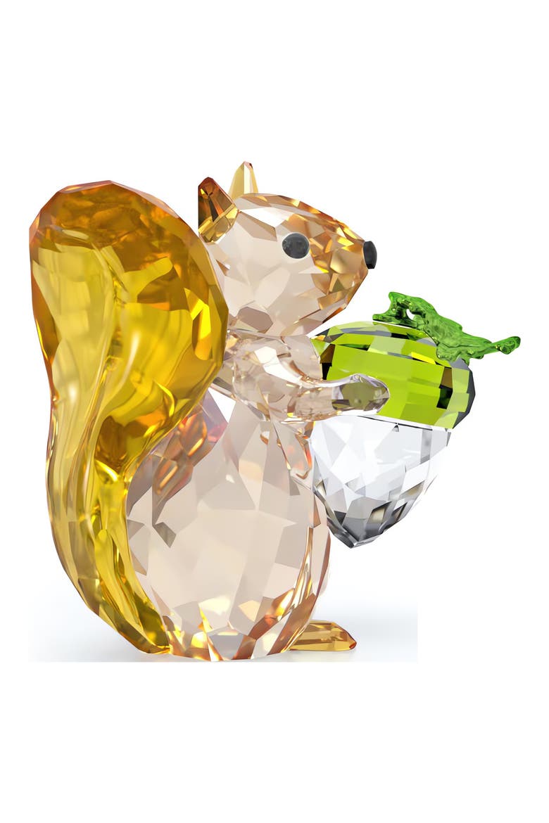 Idyllia Squirrel & Acorn, Alternate, color, MULTICOLORED