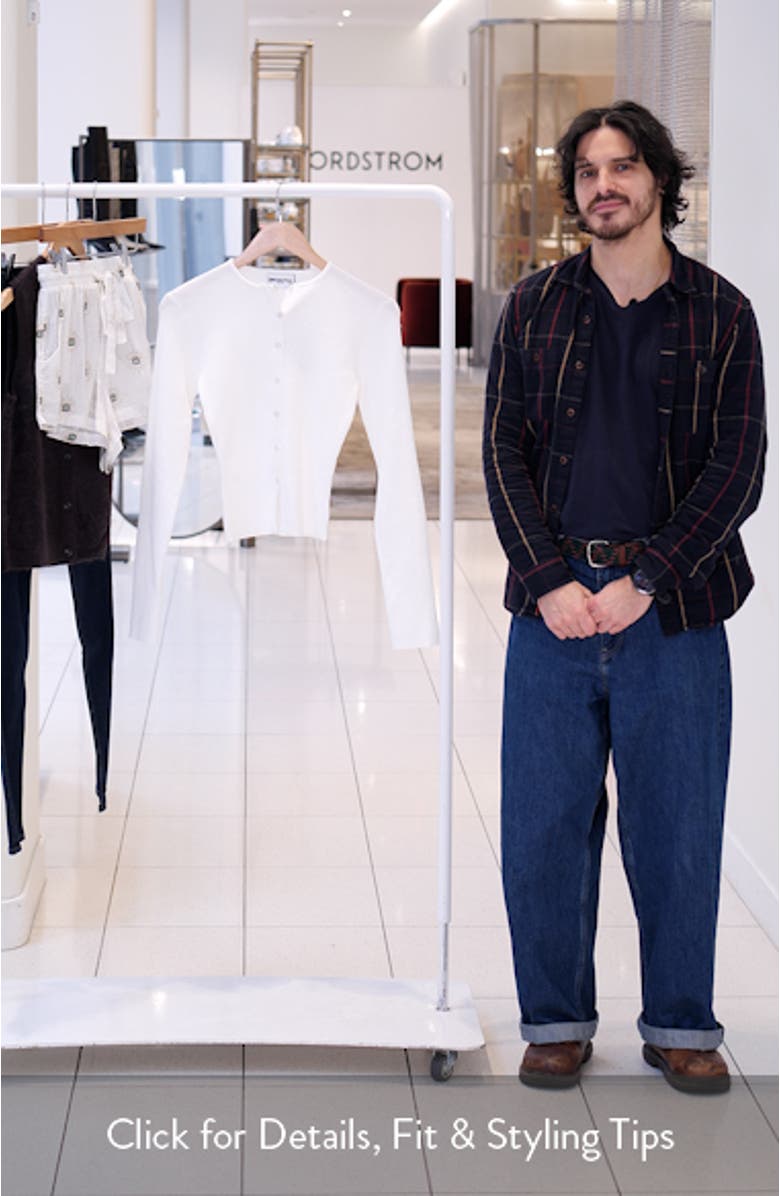 Suzu Rib Cardigan, sales video thumbnail