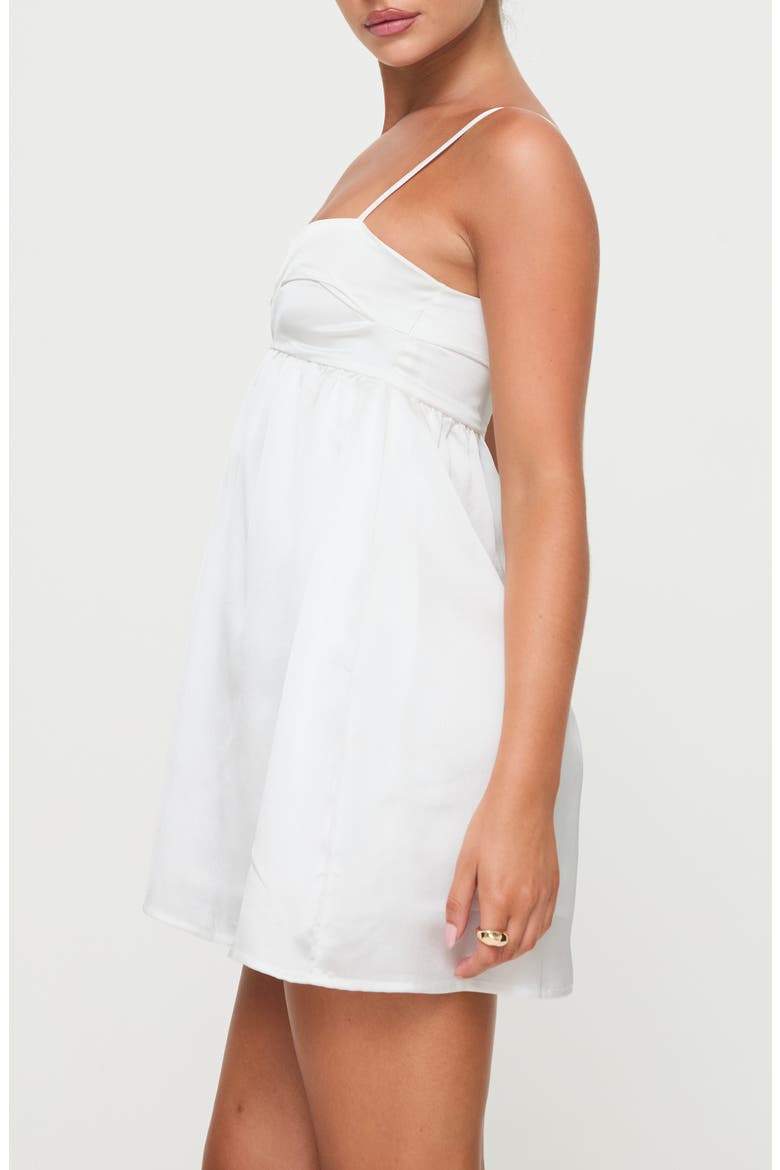Ortega Minidress, Alternate, color, WHITE