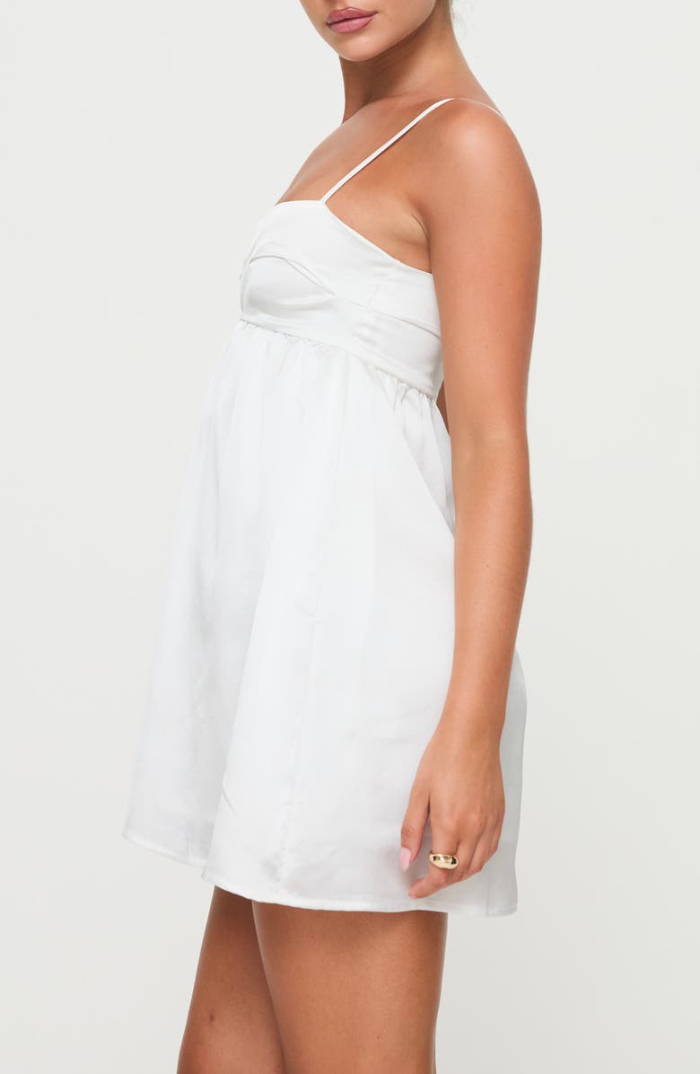 Princess Polly Ortega Minidress, Alternate, color, White