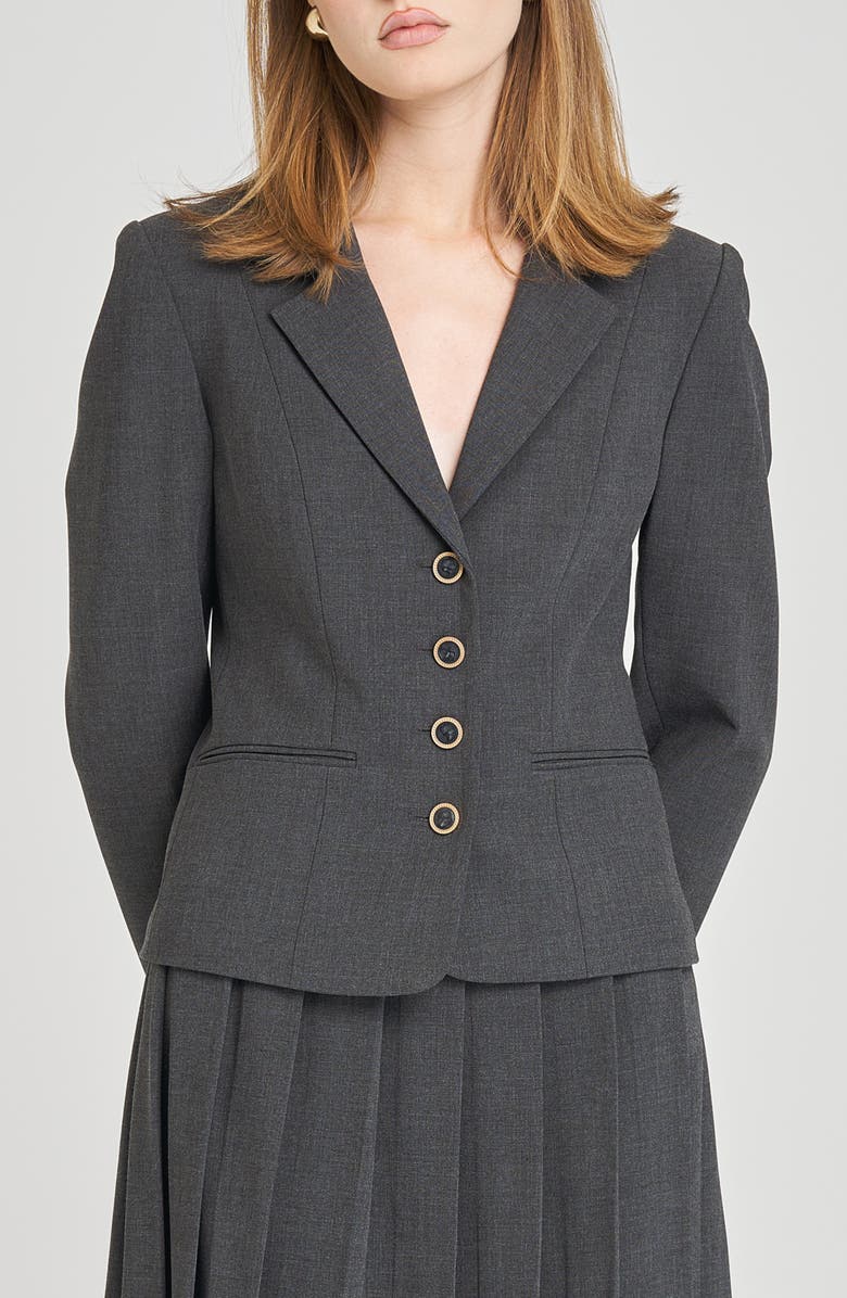 WAYF Darby Fitted Blazer, Main, color,