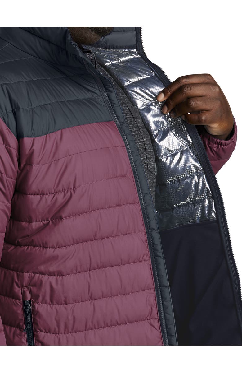 Columbia Powder Lite Jacket, Alternate, color, Rich Wine