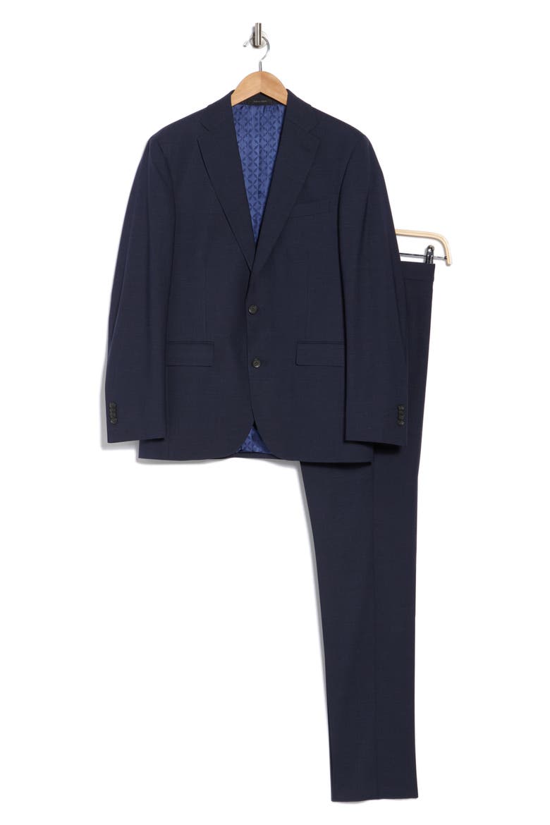 Expo Stretch Wool Suit, Alternate, color, BLUE GREY