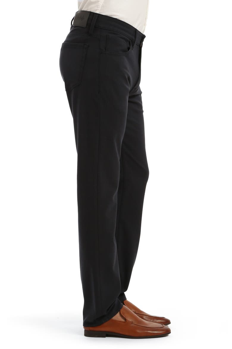 Courage Straight Leg Stretch Five-Pocket Pants, Alternate, color, NAVY ELITE CHECK