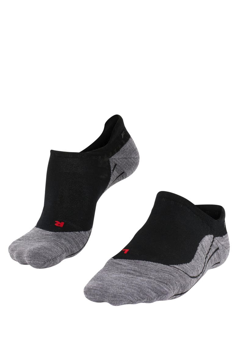 TK5 Wander Invisible Hiking Socks, Main, color, Black-Mix