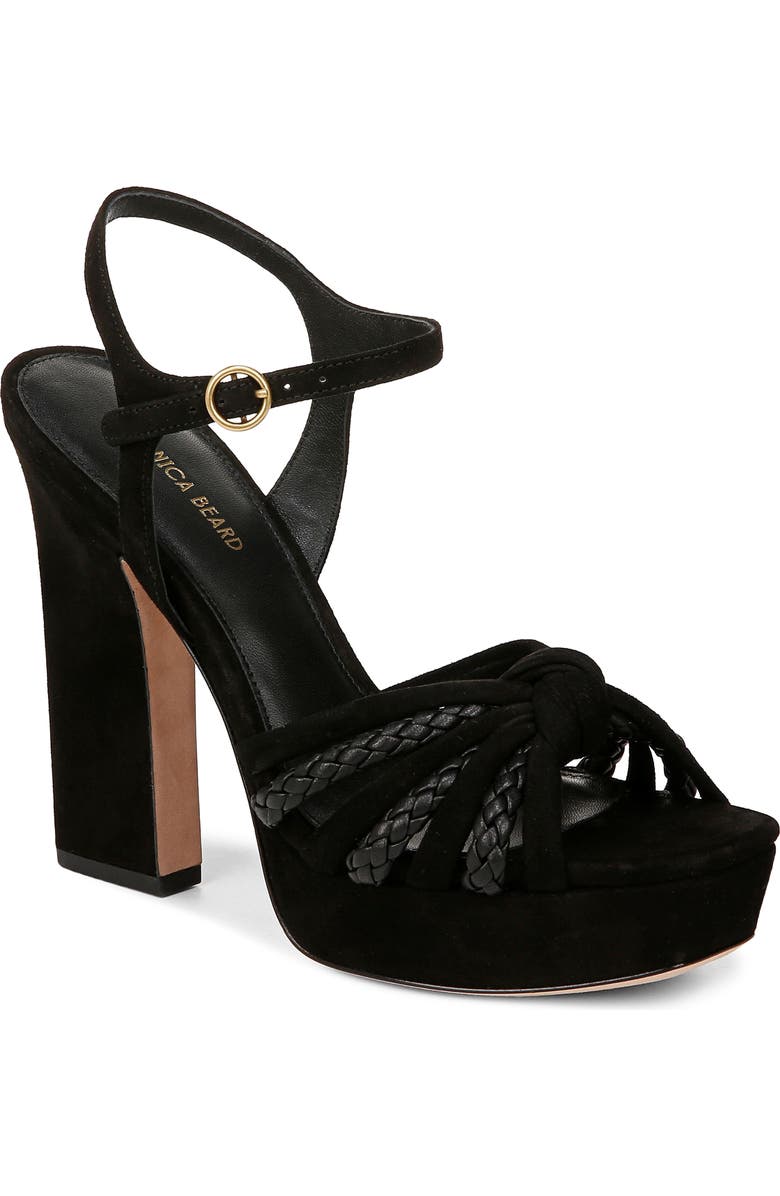 Veronica Beard Flavia Ankle Strap Platform Sandal, Main, color,