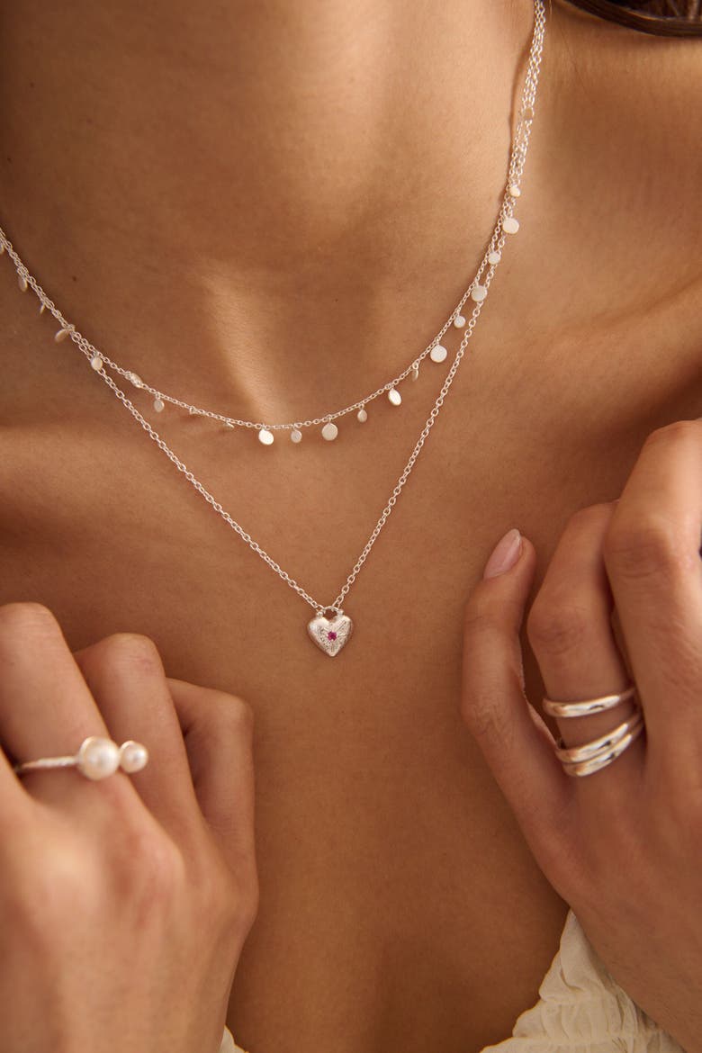 Coin Choker, Alternate, color, Silver