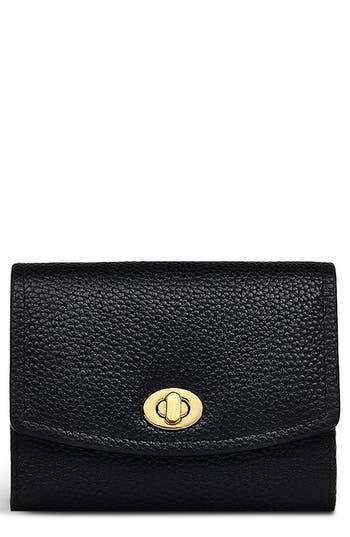 Radley Carpenter Yard Medium Flapover Wallet In Black