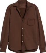 Frank
Eileen Eileen Relaxed Terry Button-Up Shirt