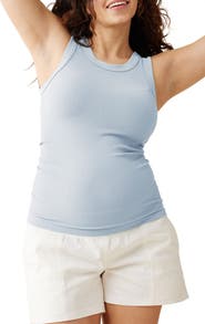 Ingrid & Isabel Seamless Rib Maternity Tank