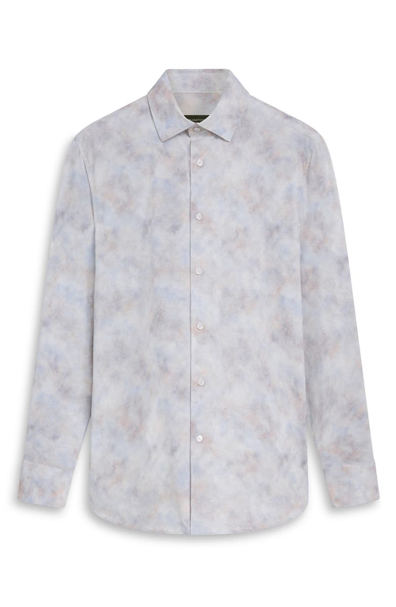 Bugatchi James OoohCotton<sup>®</sup> Print Button-Up Shirt, Alternate, color, 