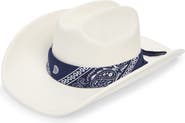 BP. Bandana Trim Cowboy Hat