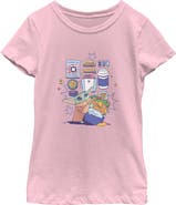 Star Wars: The Mandalorian and Grogu Girls' The Child Enjoy Your Meal Graphic Short Sleeve T-Shirt