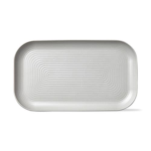 Tag Gray Brooklyn Melamine Plastic Serving Platter Dishwasher Safe In Gray