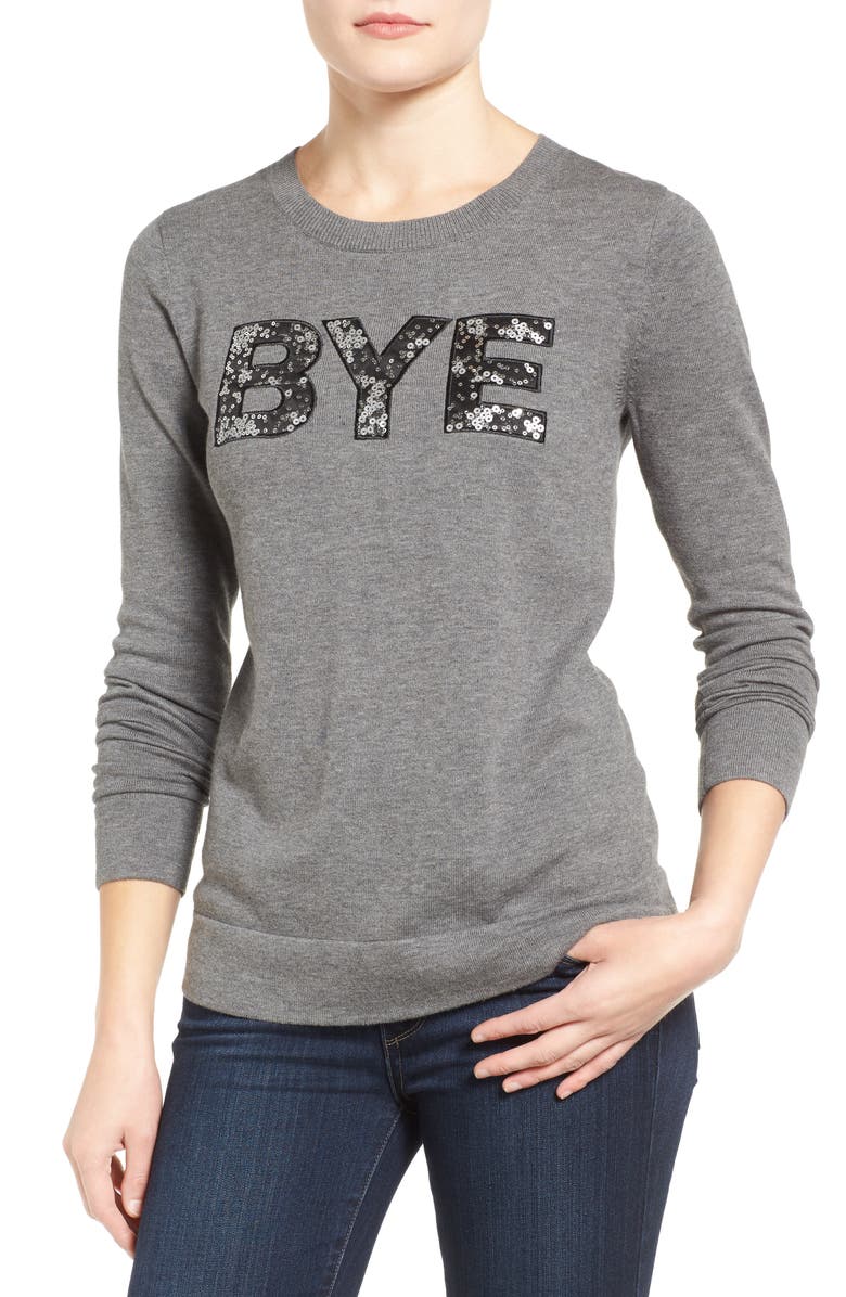 Halogen<sup>®</sup> Graphic Pullover, Main, color, 