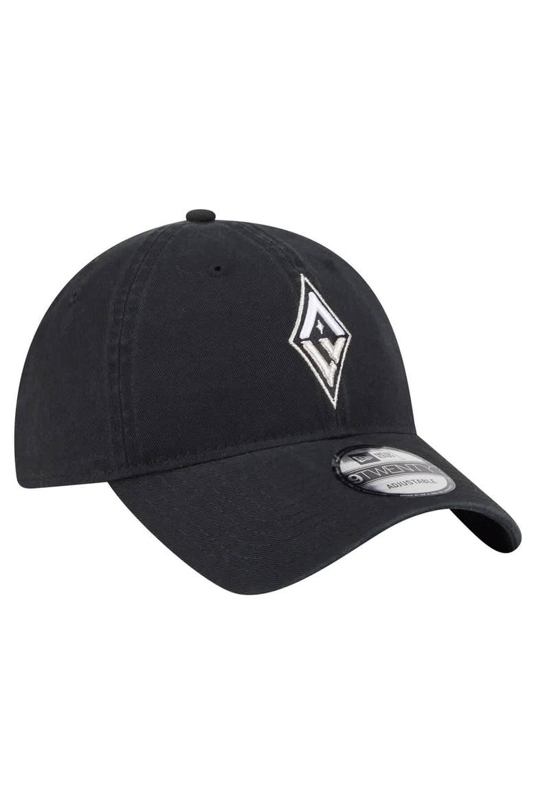 Unisex New Era Black Las Vegas Aces Core Alt Logo 9TWENTY Adjustable Hat, Alternate, color, Black